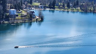 Rowing Tour Across Scenic Lake Bled In Slovenia lakebled slovenia sloveniatravel pinoytravel [upl. by Ffej219]