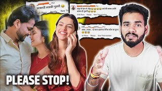 ANUSHRI MANE REELS COMMENTS ft ARJUN  MARATHI ROAST [upl. by Nonnahc]