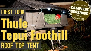 THULE TEPUI FOOTHILL ROOF TOP TENT  12 THE SIZE SLEEPS TWO [upl. by Notgnimer966]