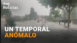 ÓSCAR llega a ESPAÑA la BORRASCA INVERNAL que dejará FUERTES rachas de LLUVIA y VIENTO  RTVE [upl. by Orms]