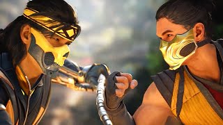 Mortal Kombat 1  Takeda amp Scorpion Interaction Dialogue [upl. by Nerfe]