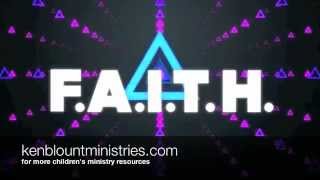 FAITH  Kids worship song featuring Yancy  childrens lyric video [upl. by Eisus433]