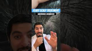 Flaky Scalp Weirdly Satisfying Treatment [upl. by Arte]