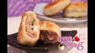 豬肉餡餅｜Panfried Buns with Minced Pork【用點心做點心】陳麒文老師 [upl. by Anerual]