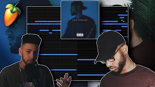 How To Make Crazy Sampled RampB Beats For Bryson Tiller Anniversary [upl. by Lleuqram]