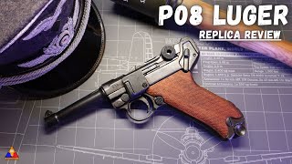 The Coveted P08 Luger  Denix German WWII Replica Review [upl. by Sirromal]