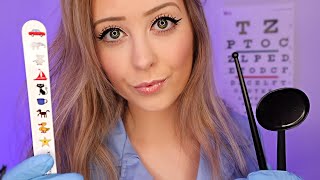 ASMR EXAMEN MÉDICAL DES NERFS CRÂNIENS 2023 pour dormir profondément 😍 [upl. by Doownyl717]