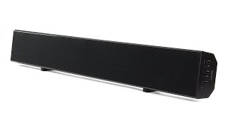 Goodmans 45 W Slim Soundbar with Bluetooth AuxIn and RCA Input [upl. by Staffard]