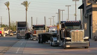 The Beautiful Show Trucks Leaving Truckin For Kids 2017 Part 2 [upl. by Koenig]