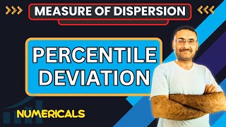 Percentile Deviation  Measure of Dispersion  Statistics  Mathematics  Btech  Bcom  BBA  BCA [upl. by Ahsiki]