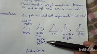 Cellulase producing microbe cellulose degradation practical [upl. by Ehtyaf]