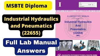 22655 industrial hydraulics and pneumatics ihp lab manual answer  diploma practical lab manual ans [upl. by Ttiwed]