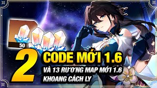 2 Code Mới 16 và 13 Rương Map Mới Khoang Cách Ly 16 Ruan Mei và DrRatio [upl. by Hibbs]