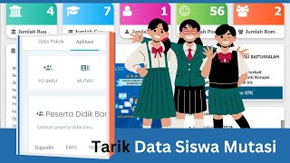 Terbaru Cara Tarik Data Siswa Mutasi Di Dapodik 2024 [upl. by Ecarg]