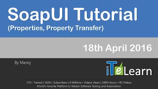 SoapUI Tutorials Properties Property Transferquot [upl. by Linker390]