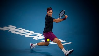 Roger Federer v John Millman  Australian Open 2020 R3 [upl. by Ettennil]