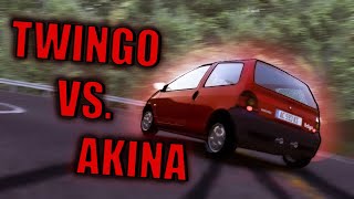 Twingo vs Akina EuroRider [upl. by Wait]