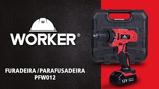 PARAFUSADEIRAFURADEIRA PFW012  WORKER [upl. by Doralin]