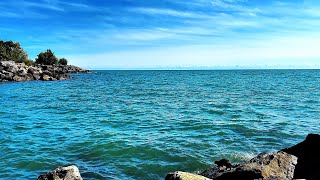 🇨🇦 Lake Ontario Canada  Background Noise Rhythmic Waters  4K Videos for Mindfulness [upl. by Bounds]