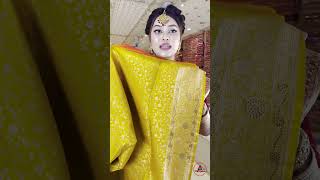 Coloring Benaroshi SareeParty saree Poroshmoni Sarees [upl. by Ramel704]