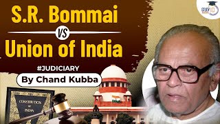 SR Bommai vs Union of India  Article 356  Presidents Rule  Judiciary [upl. by Namwob696]