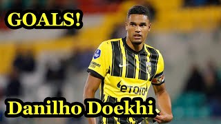 Danilho Doekhi ✮ Vitesse Doelpunten ✮ 20182022 [upl. by Arinayed]