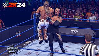 Undertaker vs Shawn Michaels  The Greatest Match of All Time  WrestleMania 25  WWE 2K24 [upl. by Ogeid184]