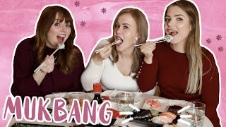 SUSHI MUKBANG MET KRISTINA K amp SHARON NAVARRO ⭐  REBECCA DENISE [upl. by Cai]