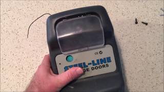 Fix problem with SteelLine Garage door partially opening then stopping RD1 12MZ and BOSS BRD1 [upl. by Adim]