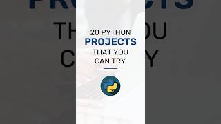 20 Python Project Ideas You Can Try  Beginner to Advanced 💻🔥 coding shorts [upl. by Otxis8]