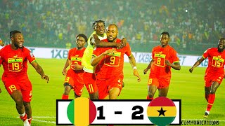 MALI 12 GHANA WATCH Full Highlights Of 2nd Half Nuamah amp Jordan Ayew GOALS World Cup Qualifier [upl. by Adanama]