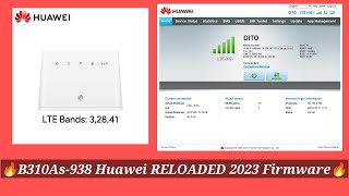 B310as938 Debrand and Openline Tutorial Latest Huawei RELOADED 2023 Firmware [upl. by Margot]