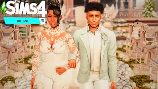 lets play the sims 4 for rent but this is a WEDDING special [upl. by Zuleika]