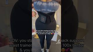 BackSupport Waist Trainer by Faja Sweat [upl. by Marbut]