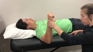 Range of Motion Measurement Shoulder Lateral Rotation [upl. by Auburn]