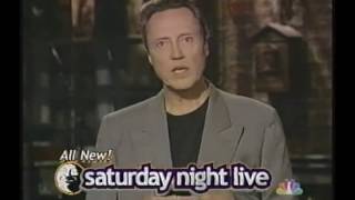 Saturday Night Live  Christopher Walken Weezer promo [upl. by Mieka518]