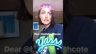 Phoebe Tonkin Instagram Story videos  July 2017 [upl. by Aerona]