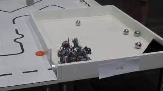 Robocup Junior Rescue Line Robot Leipzig 2016 Third Run [upl. by Artinahs]