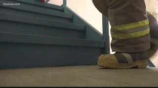 Firefighters climb 110 flights of stairs to honor 911 victims [upl. by Alonzo468]