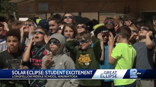 Wauwatosa students excited for solar eclipse [upl. by Memberg]