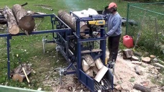 Homemade Firewood Processor  Update [upl. by Gayn333]