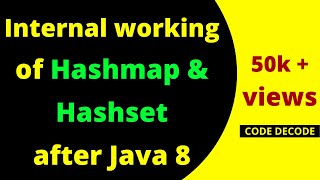 Internal Working and implementation of hashmap and hashset  Java Interview Questions  Code Decode [upl. by Yttam]