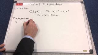 Radical Substitution Mechanism [upl. by Frants]