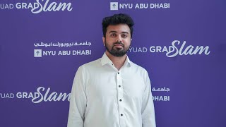 NYUAD Grad Slam 2024  Rohail Asim [upl. by Basso]