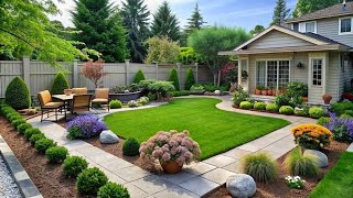 Inspiring Front Yard Garden Landscaping Ideas Backyard Flower Bed Designs Gardening Ideas [upl. by Laurence611]