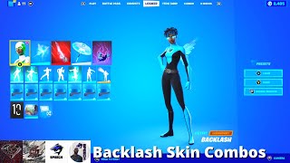 Backlash Skin Combos Fortnite Battle Royale [upl. by Adolphus]