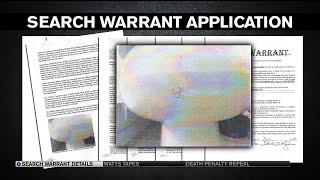 Warrants reveal items seized surveillance in Berreth case [upl. by Atteynad]