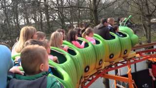 The Wriggler at Gullivers World Theme Park Warrington [upl. by Catha278]