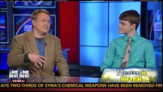 Heaven is for Real  Hannity Interview [upl. by Adahs]