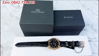 TỐI THỨ 7 SHOP GIAO LƯU 3 MẪU ĐỒNG HỒ NAM MÁY AUTOMATIC NHÀ BULOVA ORIENT SUNampMOON GEN 5 ORIENT STAR [upl. by Learsiy]